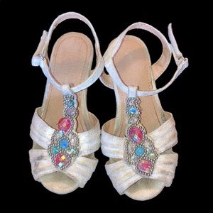 Jeweled Heeled Shoes